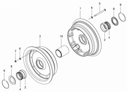 Cleveland 40-455 Wheel Assembly