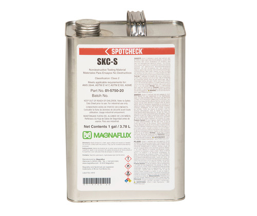 MAGNAFLUX 01-5750-40 SPOTCHECK SKC-S NDT Cleaner & Remover - 5 gal