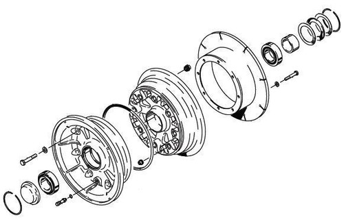 Cleveland Wheel & Brake 40-169 Wheel Assembly