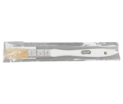 GAM™ BB00010 Wood Handle 1/2" White Single X Chip Brush GAM™ BB00010 Wood Handle 1/2" White Single X Chip Brush