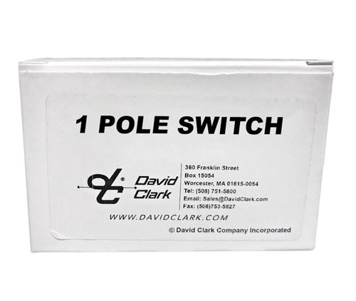 David Clark 09500P-10 Switch RTRY 1 Pole 1-10 POS David Clark 09500P-10 Switch RTRY 1 Pole 1-10 POS