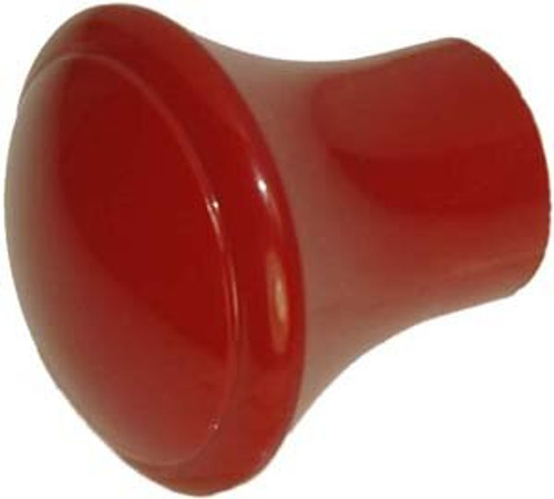 McFarlane Aviation MC471-053 FAA-PMA Polished Round Control Knob for Piper Aircraft - Red