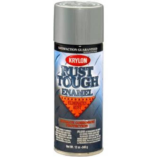 KRYLON® 0159 RUST TOUGH® Aluminum Rust Preventative Enamel Paint - 340 Gram (12 oz) Aerosol Can