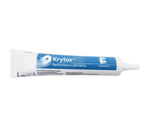 Chemours™ Krytox™ 240 AZ White Aircraft Instrument, Fuel & Oxidizer Resistant Grease - 2 oz Tube