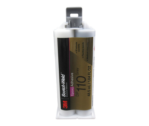 3M™ 638060-08990 Scotch-Weld™ DP-110 Gray Epoxy Adhesive - 48.5 mL Cartridge