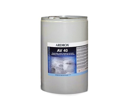 ARDROX® AV 40 Brown Heat Resistant Water Displacing Corrosion Inhibiting Compound - 20 Liter Pail