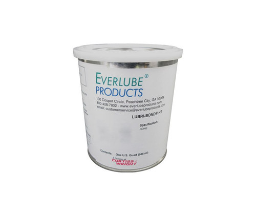EVERLUBE® LUBRI-BOND® HT Gray/Black EVERLUBE® Standard Spec Air Dry MoS2 Solid Film Lubricant - Quart Can