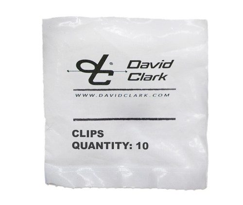 David Clark 14176P-02 Clip Anti Rotation -Pack of 10