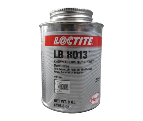 Henkel 51272 LOCTITE® LB 8013™ Metal Free High Purity Anti-Seize - 226.8 Gram (8 oz) Brush-Top Bottle