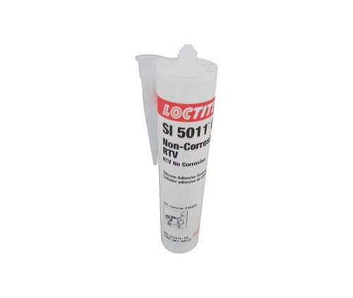 Henkel 51388 LOCTITE® SI 5011CL™ Clear Non-Corrosive RTV Silicone Adhesive Sealant - 300 mL (10.15 oz) Cartridge