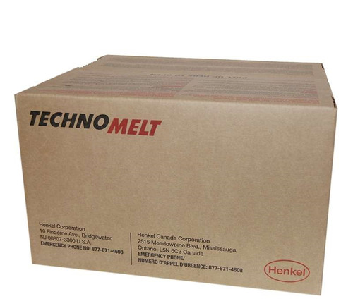 Henkel 83356 TECHNOMELT® 0450™ Yellow Polyolefin Hot Melt Adhesive - 15.86 Kg (35 lb) Box