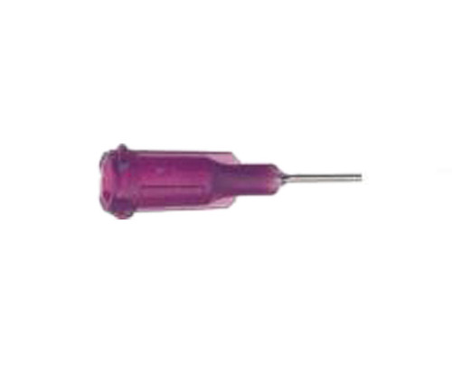 Henkel 98210 LOCTITE® Purple 21 Gauge 1/2" Stainless Steel Straight Helix Thread Dispense Needle - Pack of 50