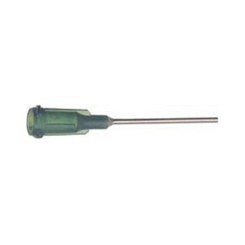 Henkel 98222 LOCTITE® Green Stainless Steel 18 Gauge, 1" High-Precision Dispense Needle - Pack of 50