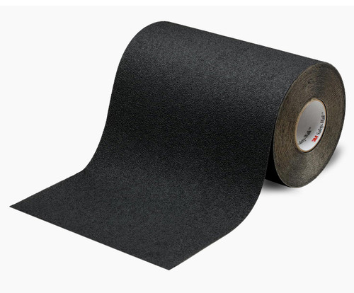 3M™ 048011-19297 Safety-Walk™ 310 Black Slip-Resistant Medium Resilient Tapes & Treads - 6" x 60' Roll
