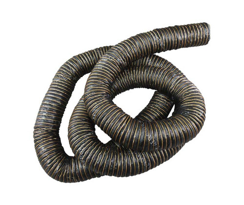 AERODUCT® CAT9 Black 2-1/4" Steel Wire Reinforced Air Duct - 10-Foot Length