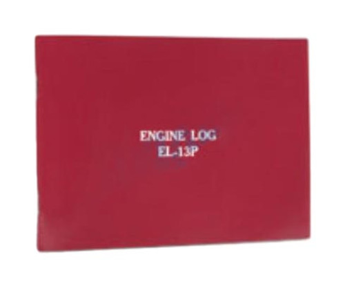 APR Industries EL-13P Red Softcover Engine Log Book