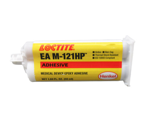 Henkel 30680 LOCTITE® EA M-121HP™ HYSOL® Off-White Medium-Viscosity Non-Sagging Epoxy Adhesive - 50 mL Standard Cartridge