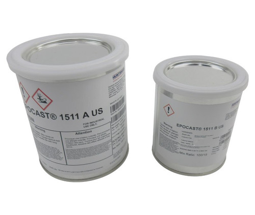 HUNTSMAN® EPOCAST® 1511-A/B Gray BMS5-28 Type 3 Rev. AN Spec Epoxy Adhesive - Quart Kit