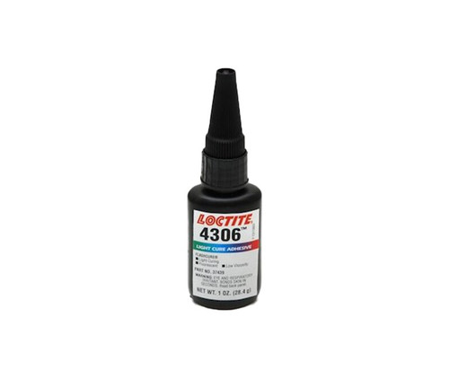 Henkel 37439 LOCTITE® 4306™ Light Cure Cyanoacrylate Adhesive - 28.4 Gram (1 oz) Bottle