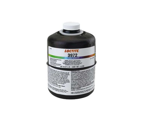 Henkel 36295 LOCTITE® AA 3972™ Light-Cure Acrylic Adhesive - Liter (33.8 oz) Bottle