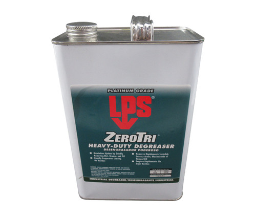 LPS® 03528 ZeroTri Clear Heavy-Duty Degreaser - Gallon Can