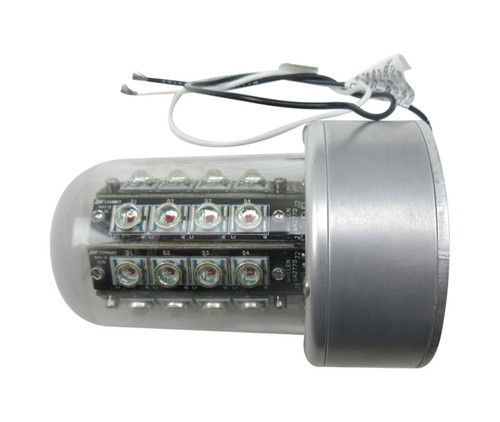 WHELEN® 01-0790520-01 Model 9052001 LED Red/White 28-Volt LED Flashing Beacon