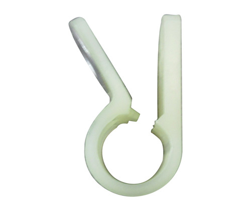 Military Standard MS25281R5 Light Green Plastic Clamp, Loop