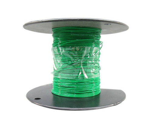 Military Specification M22759/11-14-5 Green 14 AWG PTFE Tapes/Coated Fiberglass Braid Wire