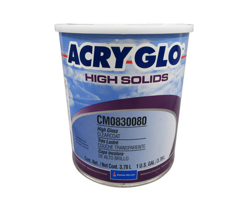 Sherwin-Williams® CM0830080 ACRY GLO® Clear High-Solids Acrylic Urethane Paint - Gallon Can