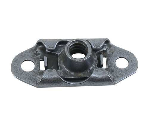 Military Standard MS21059L08 Dry Filmed Steel Nut, Self-Locking, Plate