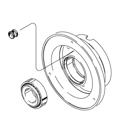 Cleveland Wheel & Brake 162-06100 Outer Wheel Half Aseembly