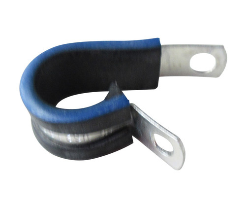 Military Standard MS21919G8 Steel Cushioned Clamp, Loop