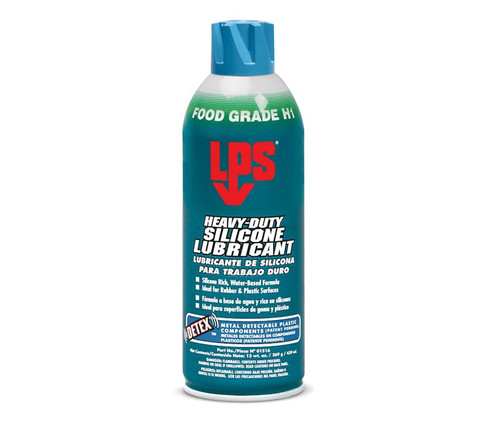 LPS® 01516 White Heavy-Duty Water-Based Silicone Lubricant - 13 oz Aerosol Can