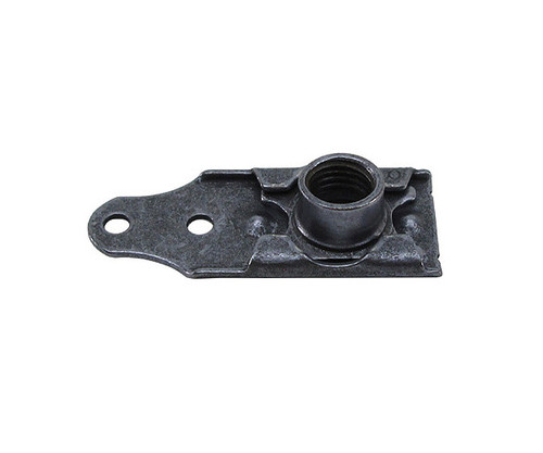 Military Standard MS21061L3 Steel Dry Film Plain Rivet Hole Nut, Self-Locking, Plate