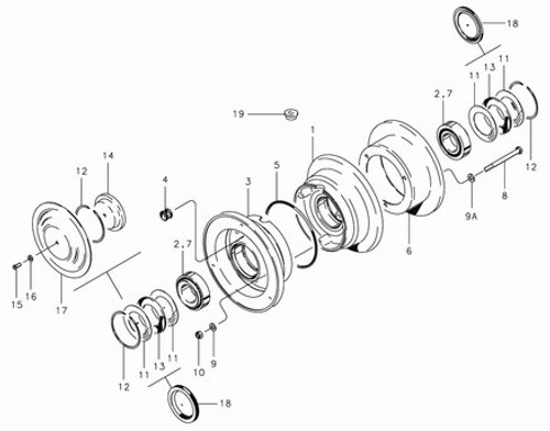 Cleveland 40-78J Wheel Assembly