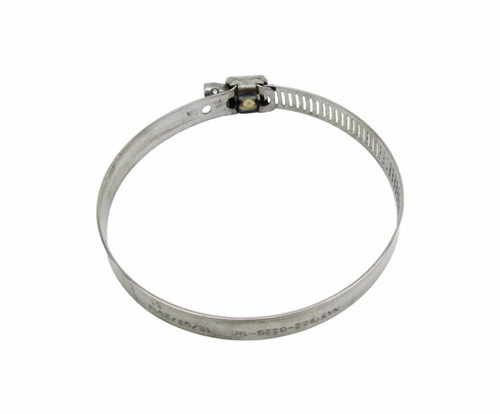 National Aerospace Standard NAS1922-0200-1H Stainless Steel Slot Head Wire Hole Clamp, Hose