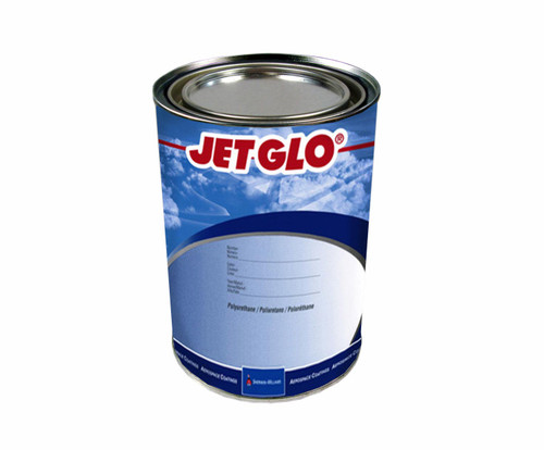 JET GLO® U07346 Pewter Gray Polyester Urethane Topcoat Paint - Pint Can