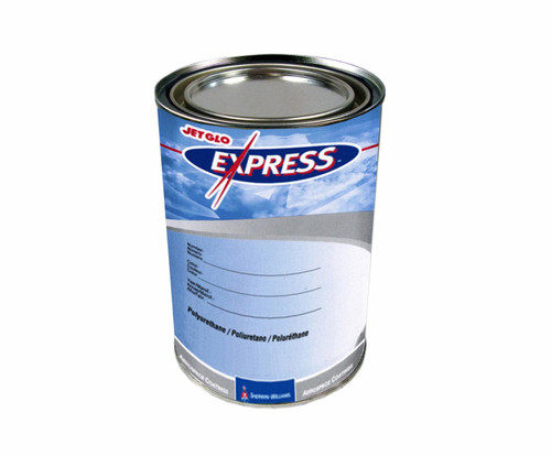 JET GLO® Express™ CM0840505 Marathon White Polyester Urethane Paint - Gallon Can