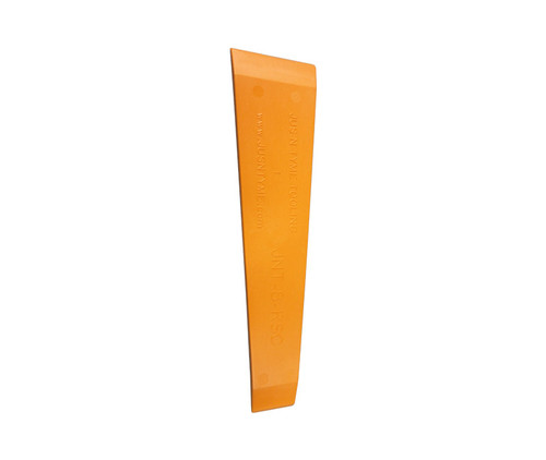 Jus N Tyme JNT-8-RSC-org Orange 8" Double Edge (2" and 1") Glass Filled Nylon Sealant Scraper