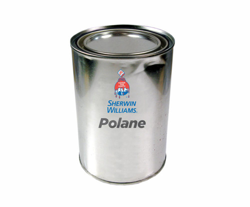 Sherwin-Williams® F63TXB11492-4311 POLANE® T Semi-Flat Black Polyurethane Enamel Paint - Gallon Can