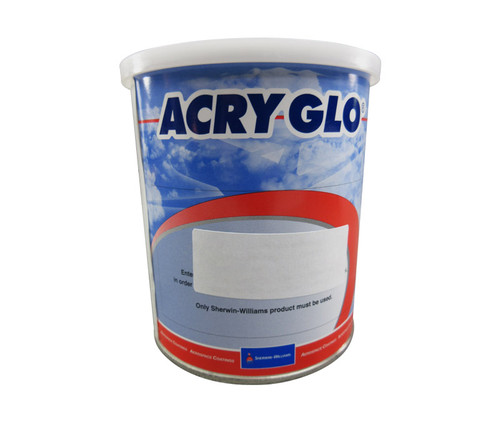 Sherwin-Williams T10096 ACRY GLO Conventional Peking Red Acrylic Urethane Paint - 3/4 Quart