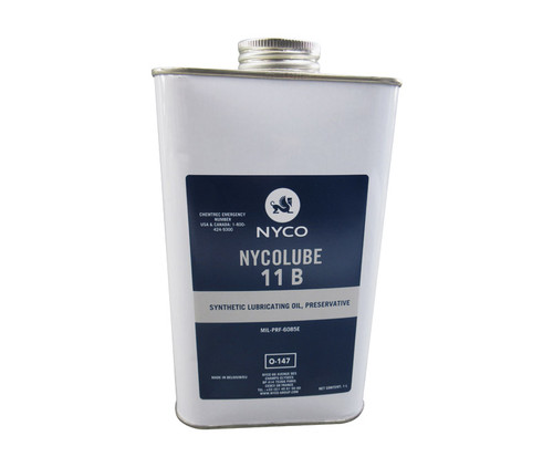 NYCOLUBE 11B Clear MIL-PRF-6085E Spec Synthetic Lubricating Oil - Liter Can