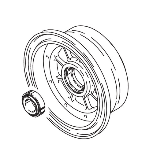 Cleveland Wheel & Brake 162-05800 Outer Wheel Half Assembly