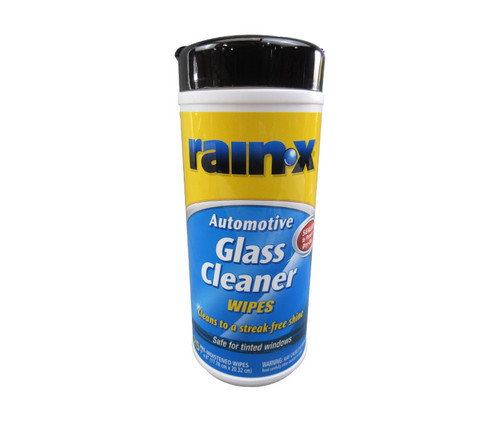 Rain-X® 630020 Clear Glass Cleaner - 25 Pre-Moistened Wipe/Tub