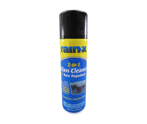 Rain-X® 5080233 Clear 2-in-1 Glass Cleaner + Rain Repellent - 18 oz Aerosol Can