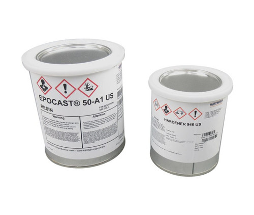 HUNTSMAN® EPOCAST® 50-A1/946 Amber BMS 8-201 Type IV, Rev F Spec High-Strength Epoxy Laminating System - Gallon Kit