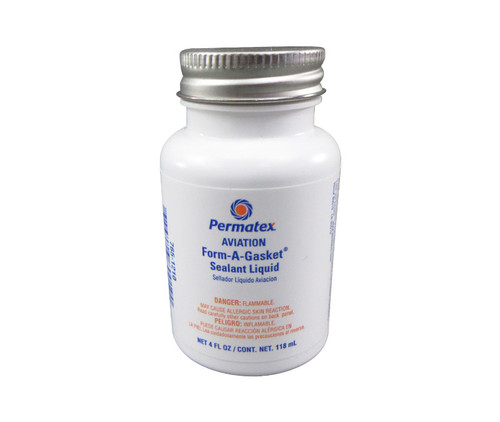 PERMATEX® 80019 No. 3 Aviation FORM-A-GASKET® Brown Sealant Liquid - 4 oz Bottle PERMATEX® 80019 No. 3 Aviation FORM-A-GASKET® Brown Sealant Liquid - 4 oz Bottle