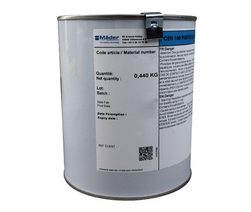 MÄDER AERO PCEH 100 V2 PART-B Chromate Free Epoxy Primer Hardener - 0.44 Kg Can