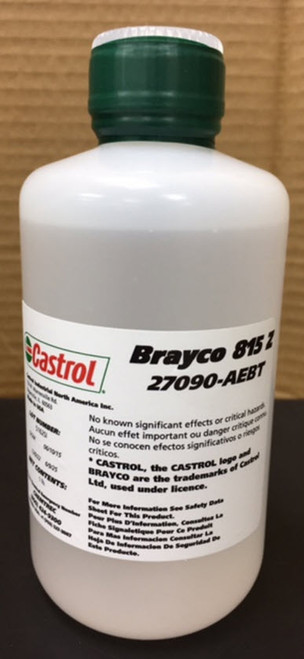 Castrol® Brayco™ 815 Z Clear Perfluorinated Polyether Lubricating Oil - 1 lb Bottle