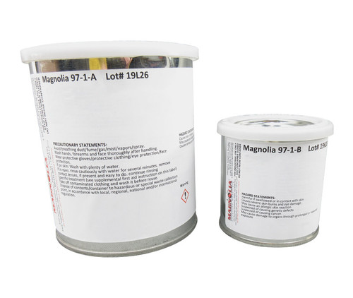 Magnobond® 97-1AB/1QT Gray BAMS 532-002D Type II Spec High Strength Epoxy Potting System - Quart Kit